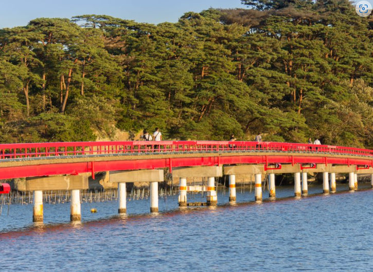 福浦橋　
別名出会い橋の画像