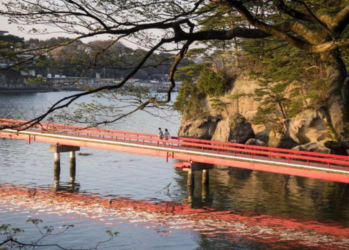 福浦橋　
別名出会い橋の画像